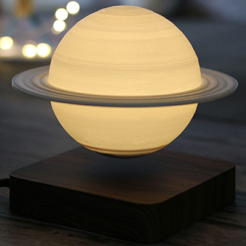 AstraGlow 3D Planet Night Light — Soft Ambient LED Lamp