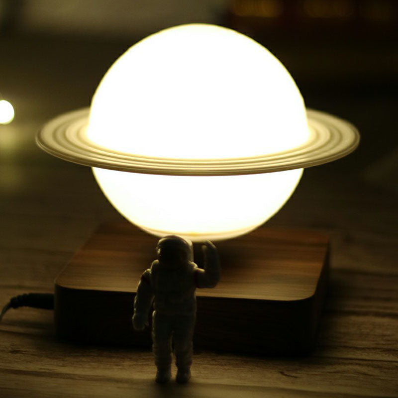AstraGlow 3D Planet Night Light — Soft Ambient LED Lamp