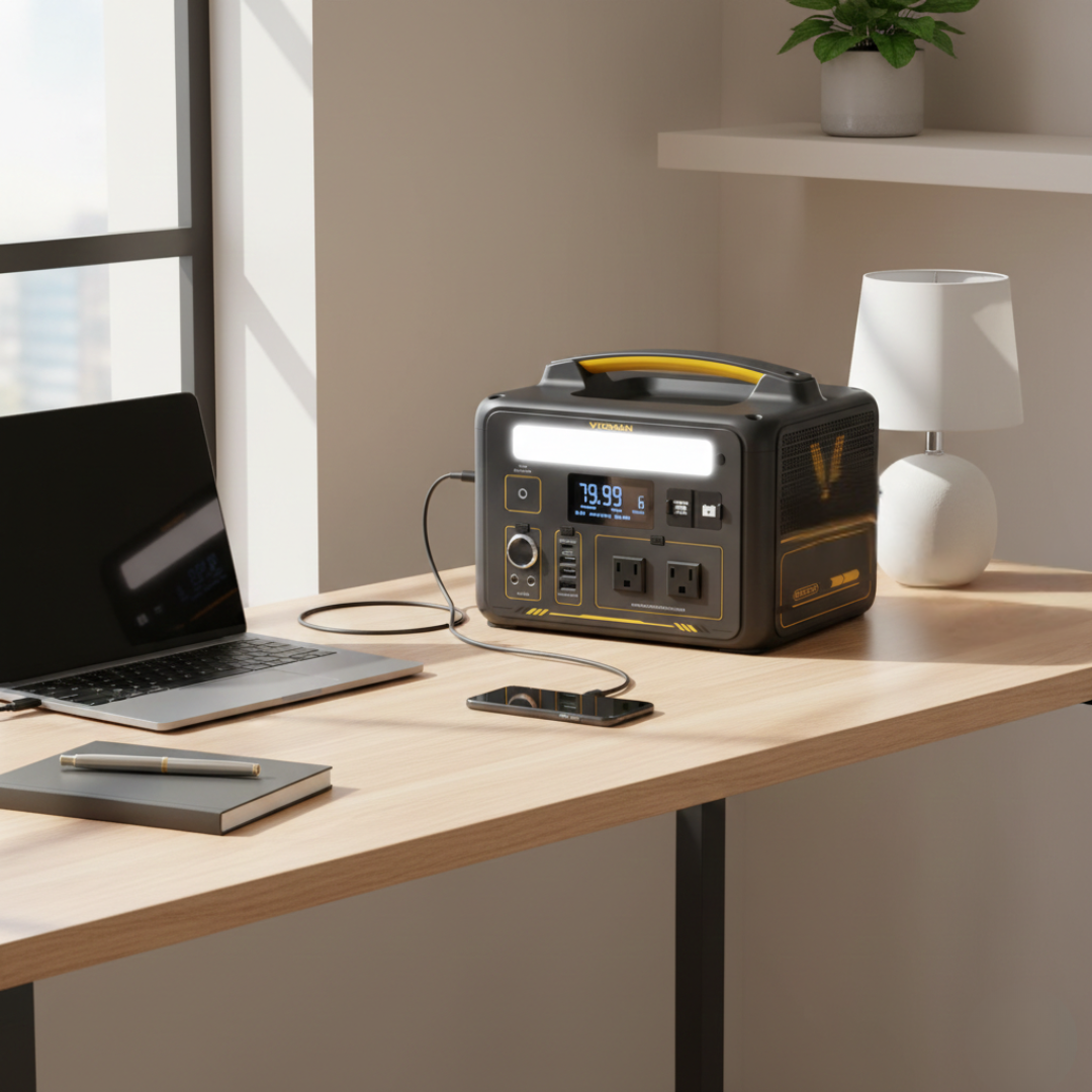 Générateur solaire portable de 299Wh — Puissance de sortie maximale de 1200W