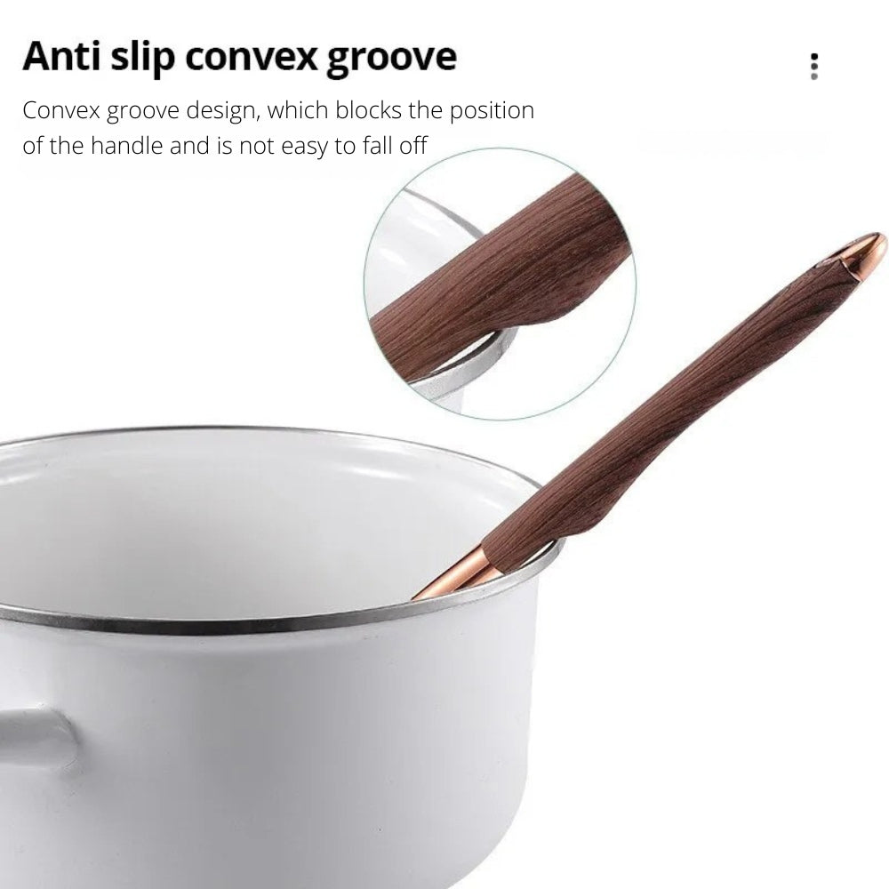 10-Piece Silicone Utensil Set — Heat-Resistant, Ergonomic Handles, Non-Stick