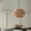 Solara Weave Pendant Light — Handcrafted Natural Rattan