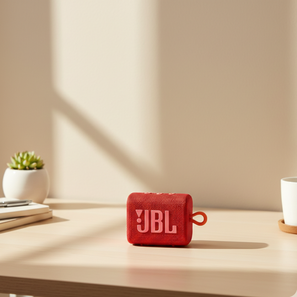 JBL GO 3ポータブルBluetoothスピーカー - 防水コンパクト設計、迫力のある低音