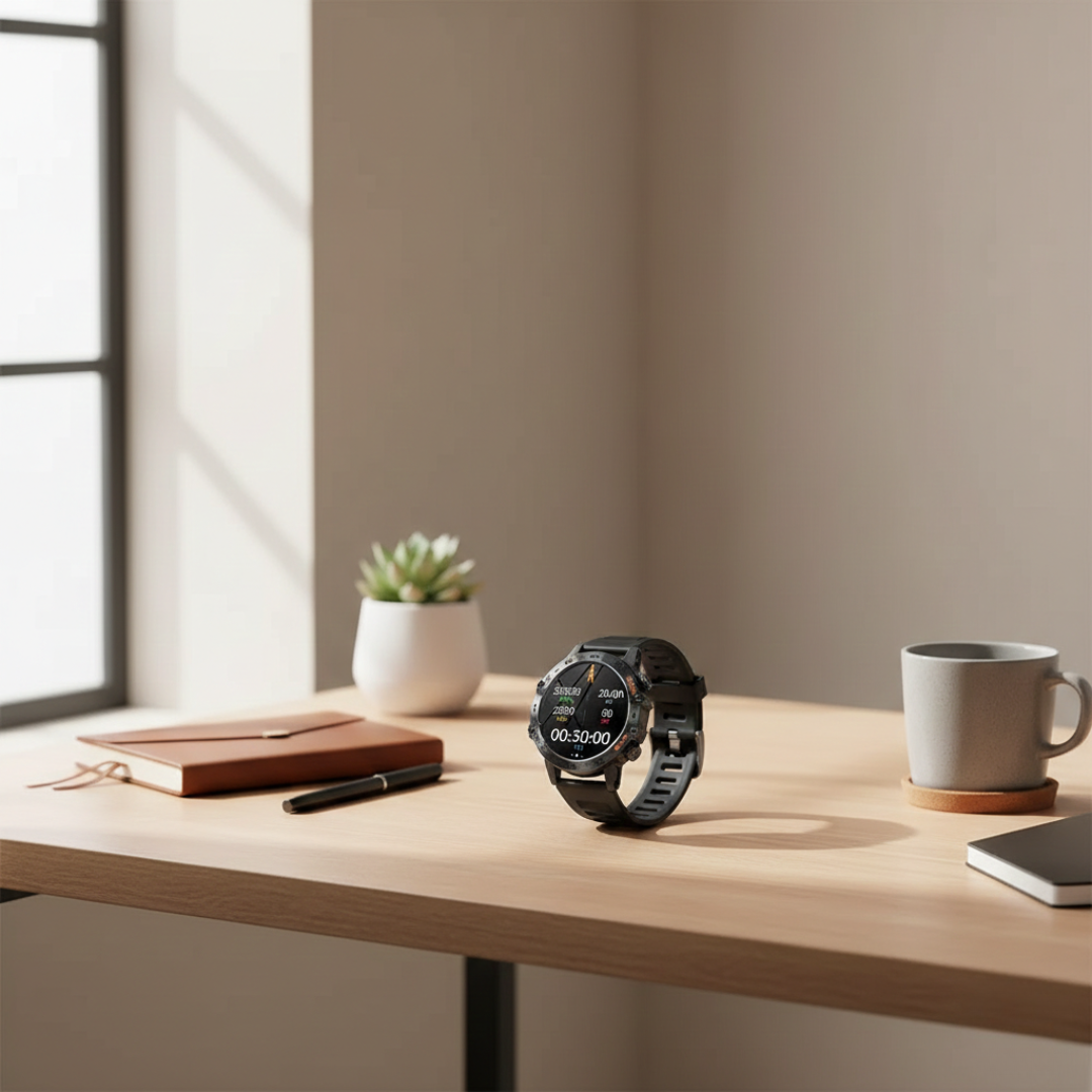 Robuste wasserdichte Smartwatch nach IP67 - direkte Bluetooth-Telefonie