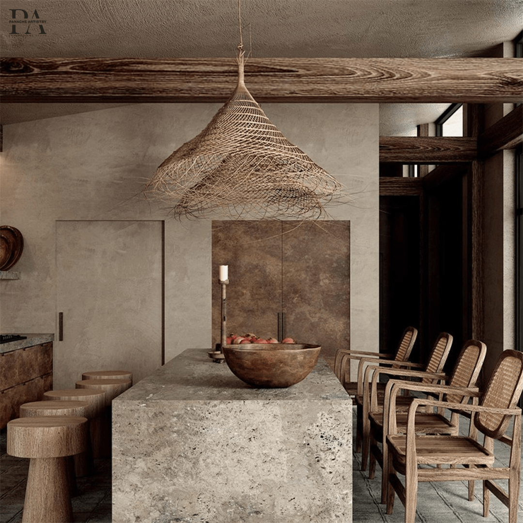 NyraWeave Handcrafted Bamboo Chandelier — Asian Rustic Style