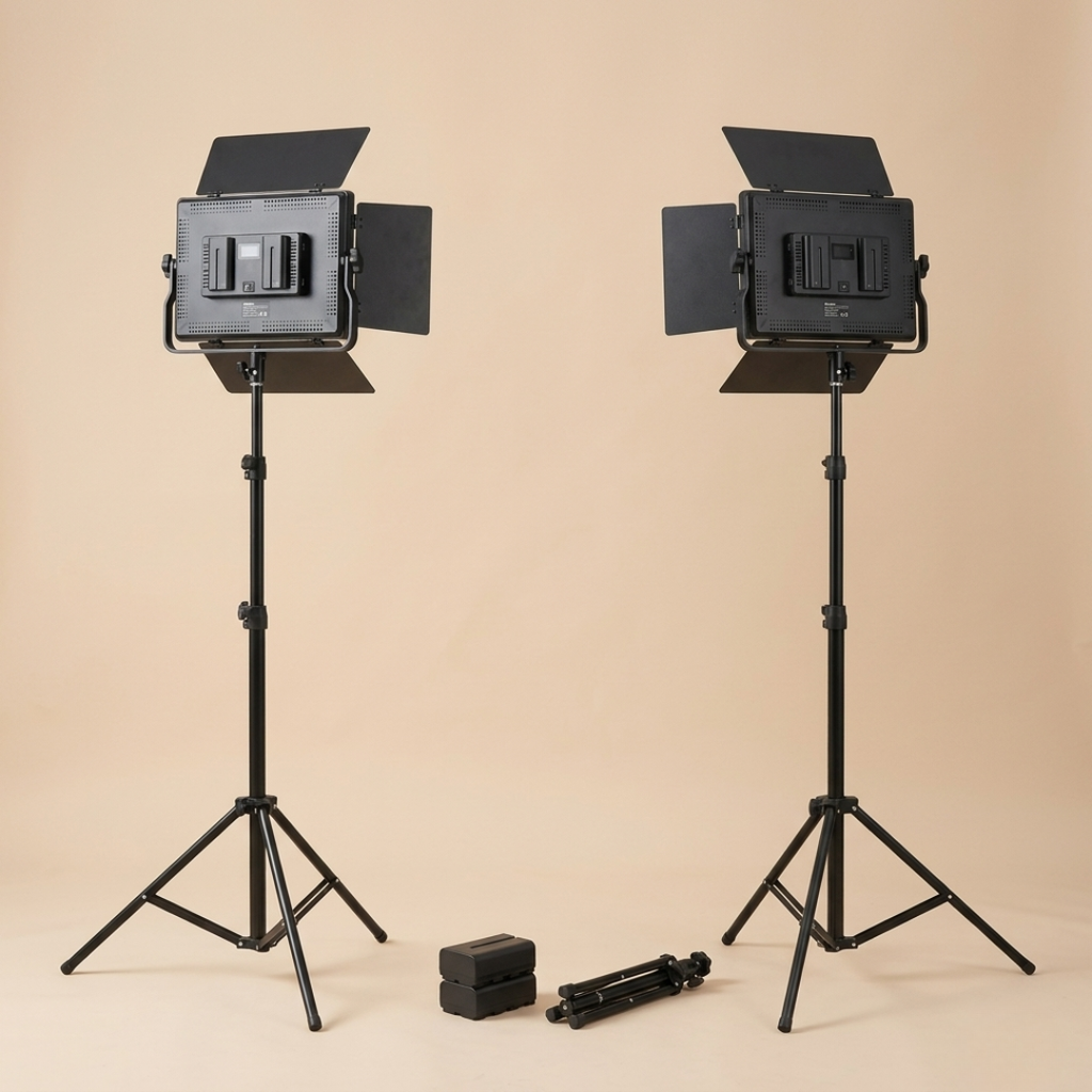 U800 LED-Fotostudiolicht — Dimmbarer Ausgang mit 40 W oder 50 W