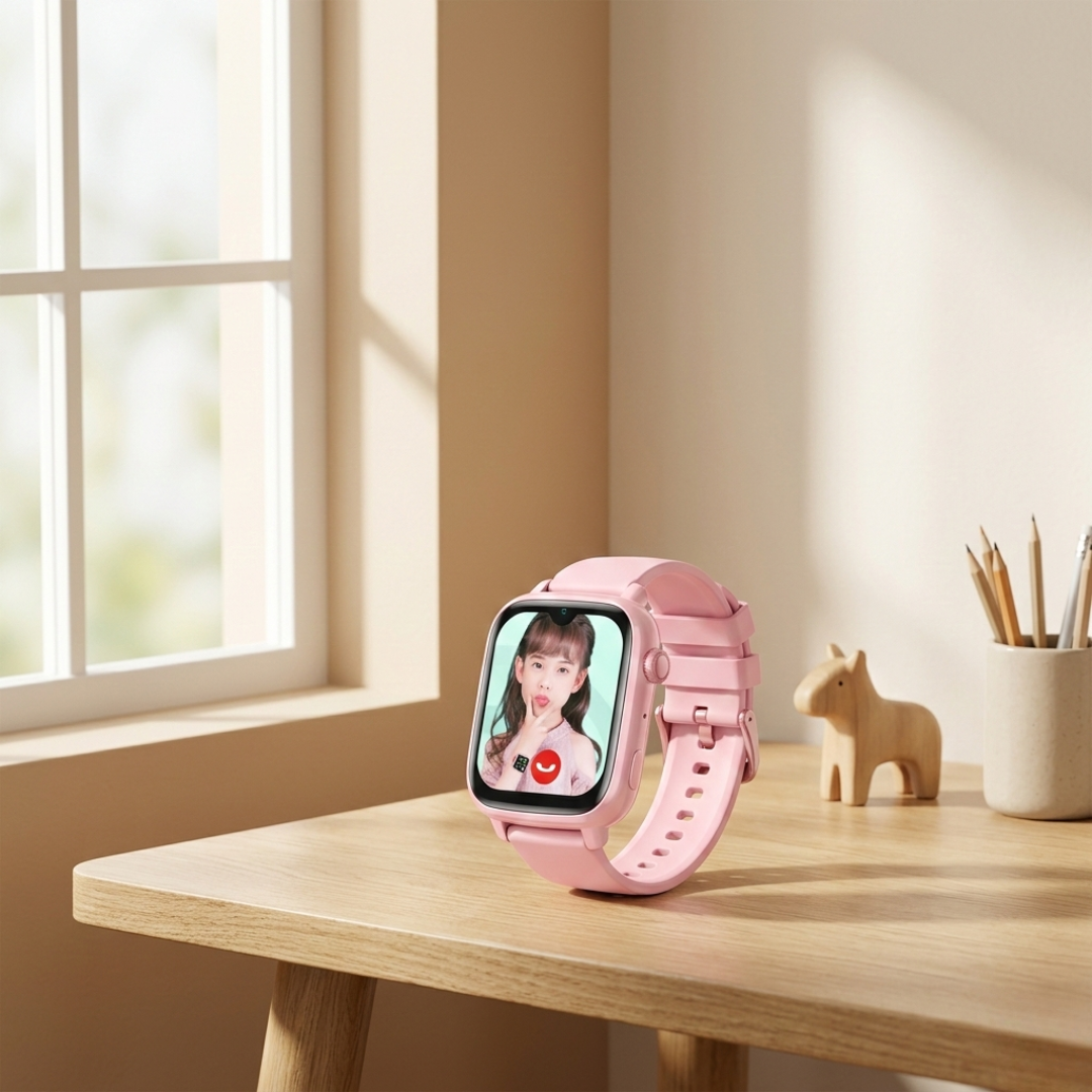 KGG 4G GPS Smartwatch para Crianças — Localização em Tempo Real, Chamadas de Vídeo Bidirecionais, Alerta SOS
