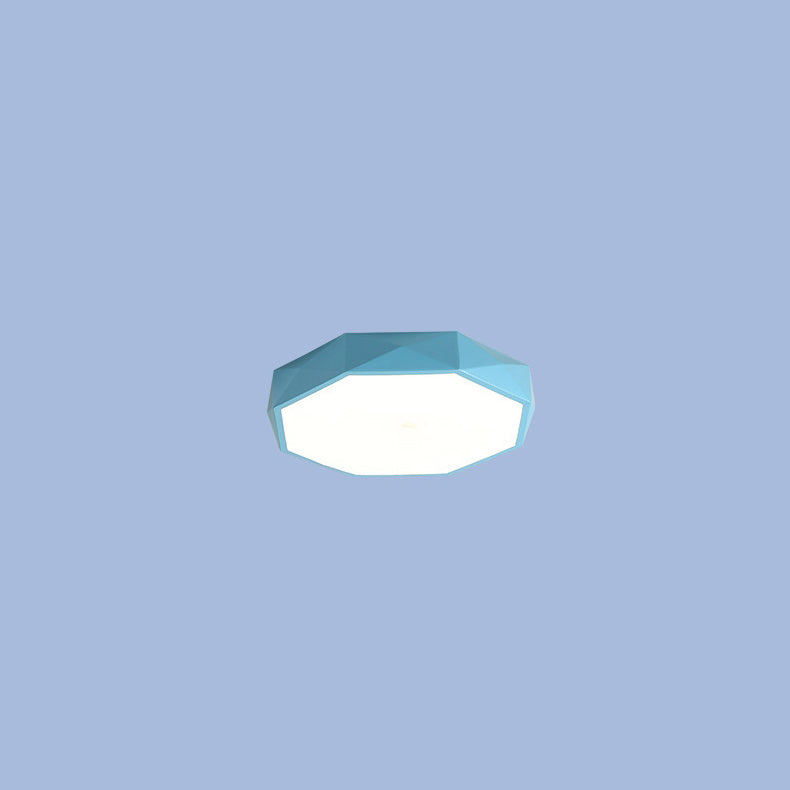 Abstrakt skandinavisk LED-plafond — varmvitt ljus