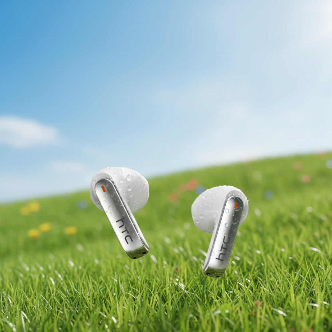 Auriculares inalámbricos HTC NE70 – Nueva edición con estuche con pantalla táctil