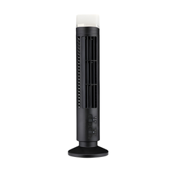 Bezlopatkový mini stolní ventilátor — kompaktní, napájený přes USB