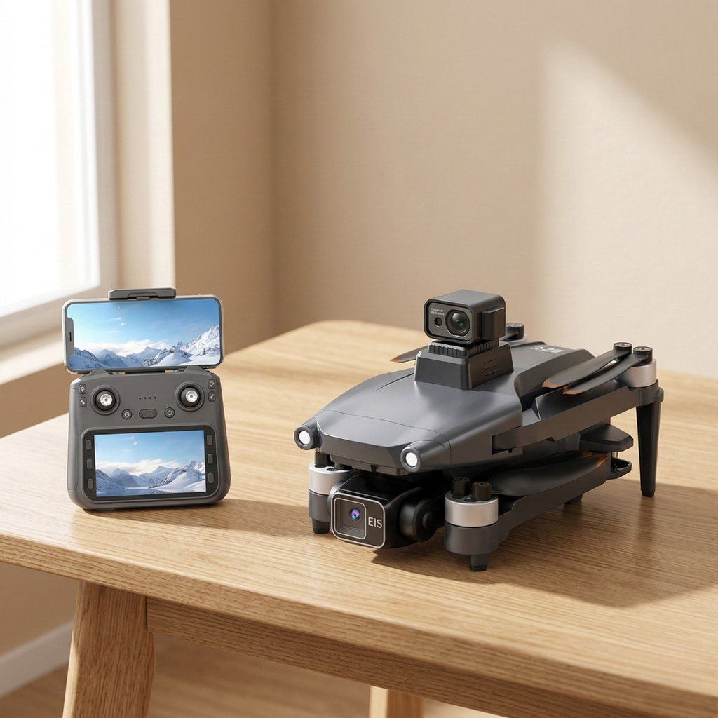Dron GPS Pro — Cámara dual de 8K y sistema de estabilización de 3 ejes
