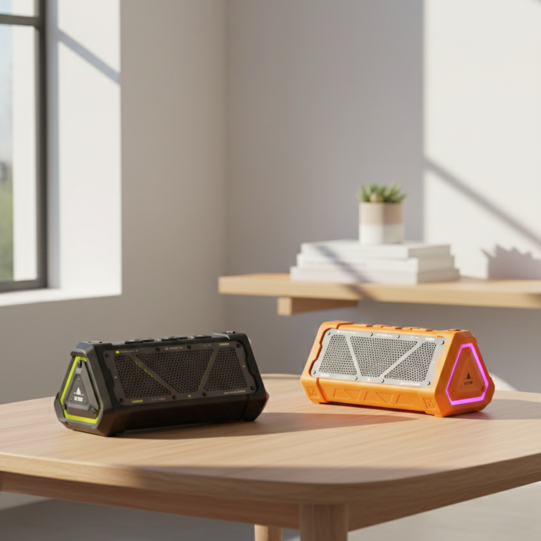 Altavoz Bluetooth RGB MLOVE P3 — Audio compacto y portátil para exteriores
