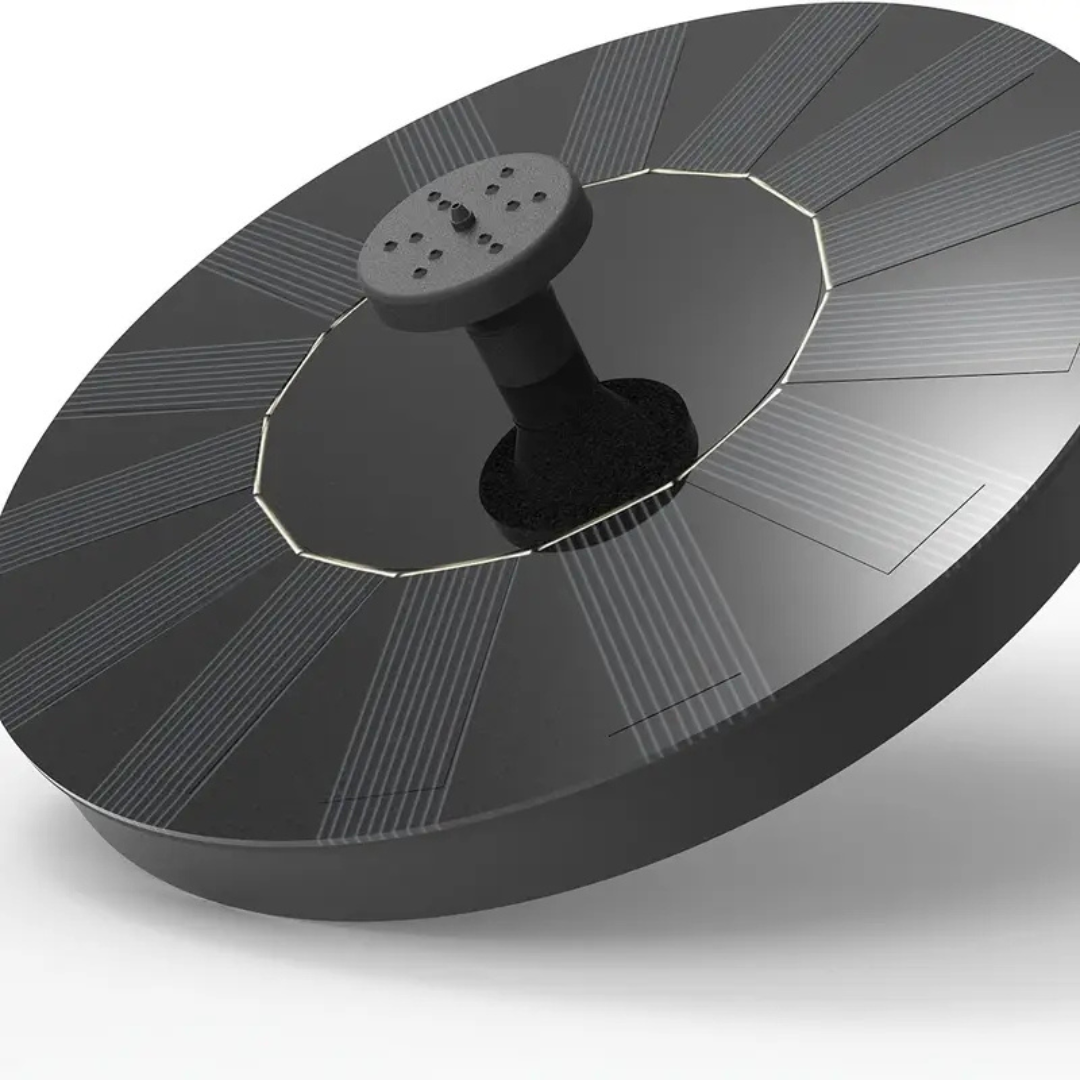 Drijvende fonteinpomp op zonne-energie — automatische werking