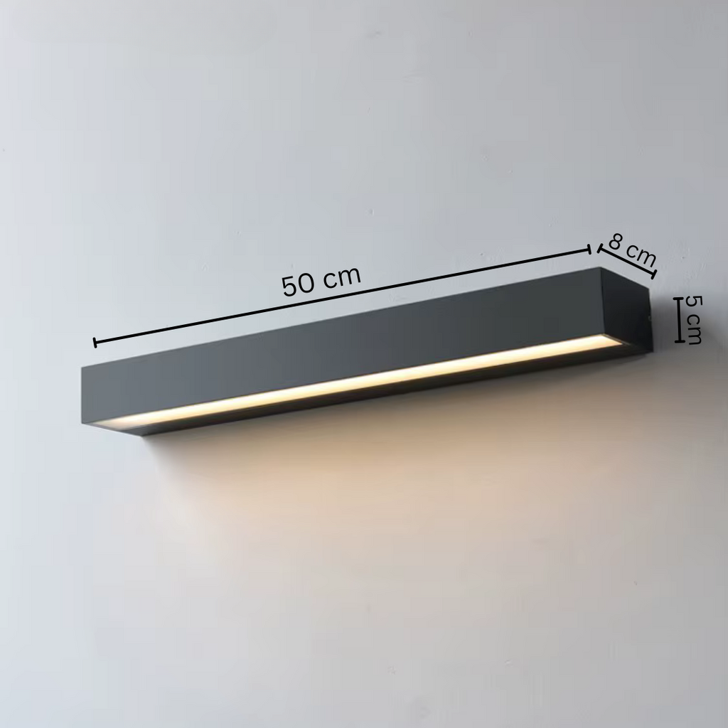 LumaHart udendørslampe — IP65-vejrbestandig, LED-pærer medfølger
