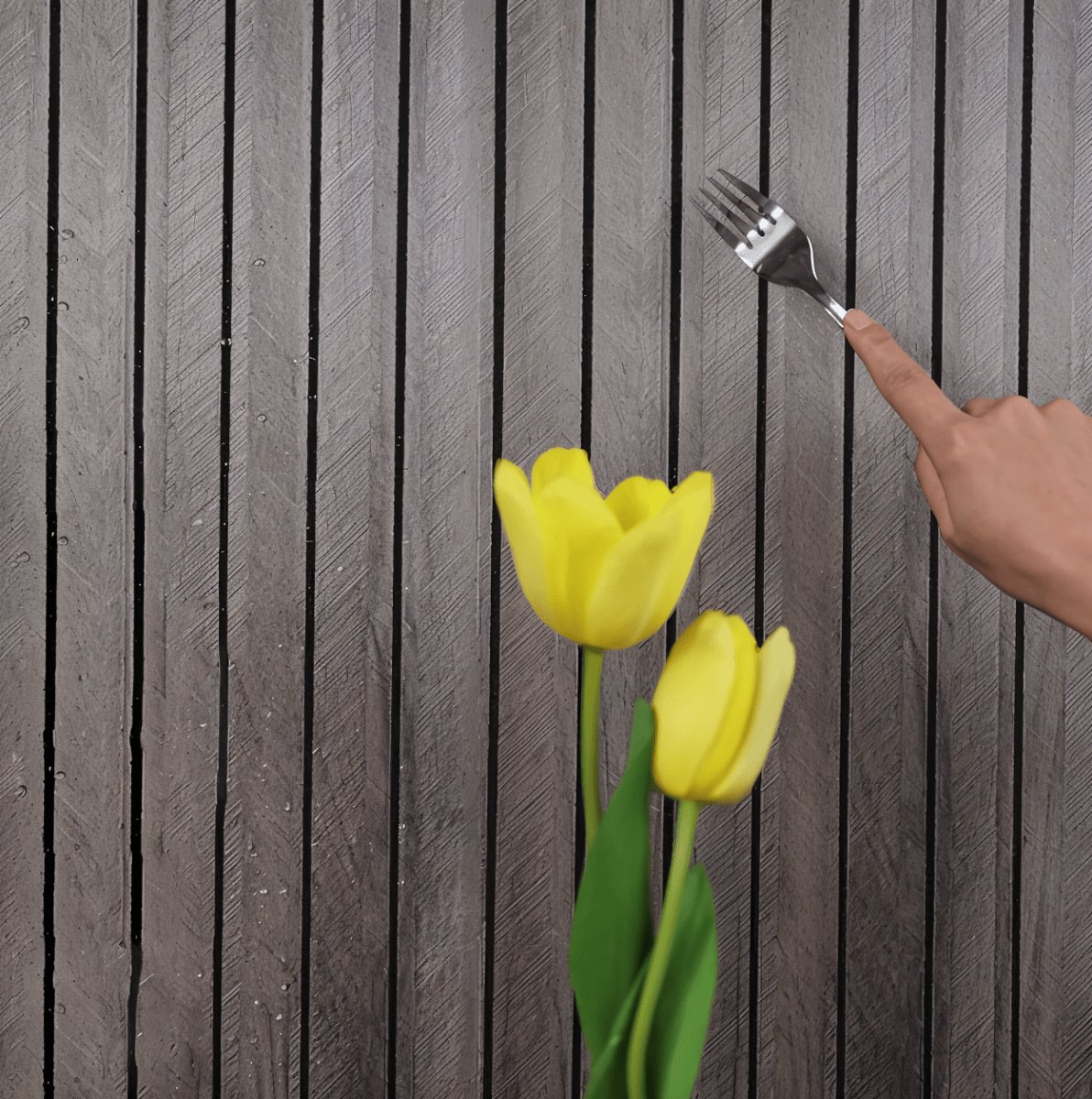 Paneles de pared de madera con textura 3D y autoadhesivos Akupanel