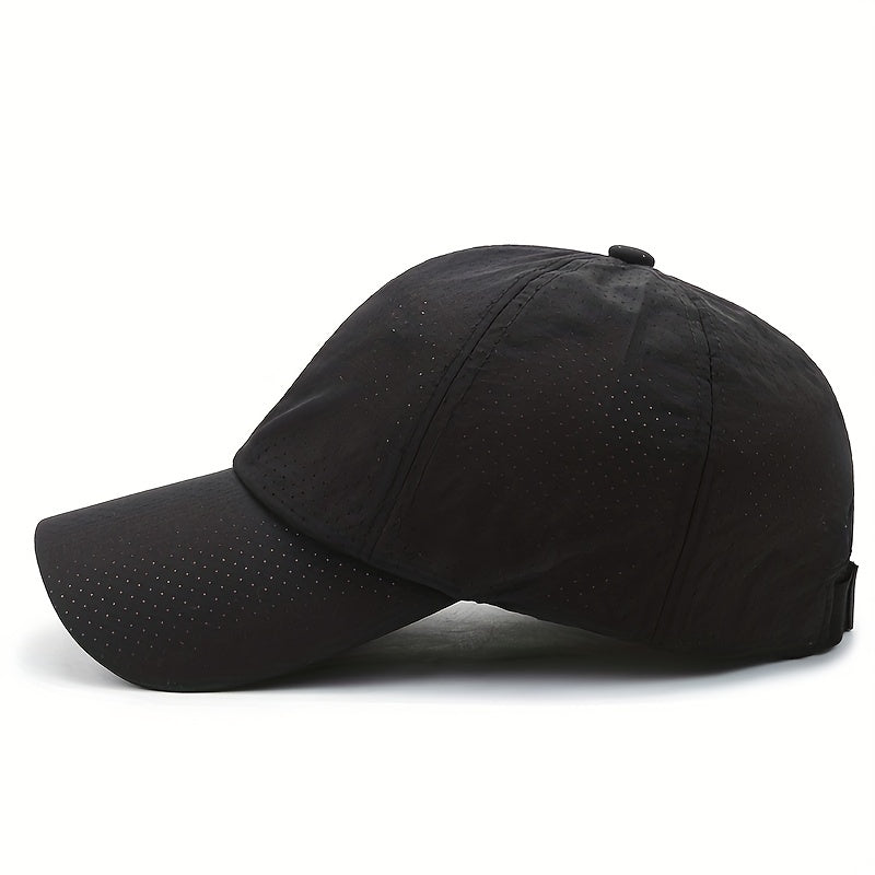 Șapcă sport din plasă cu uscare rapidă — Protecție UV, unisex