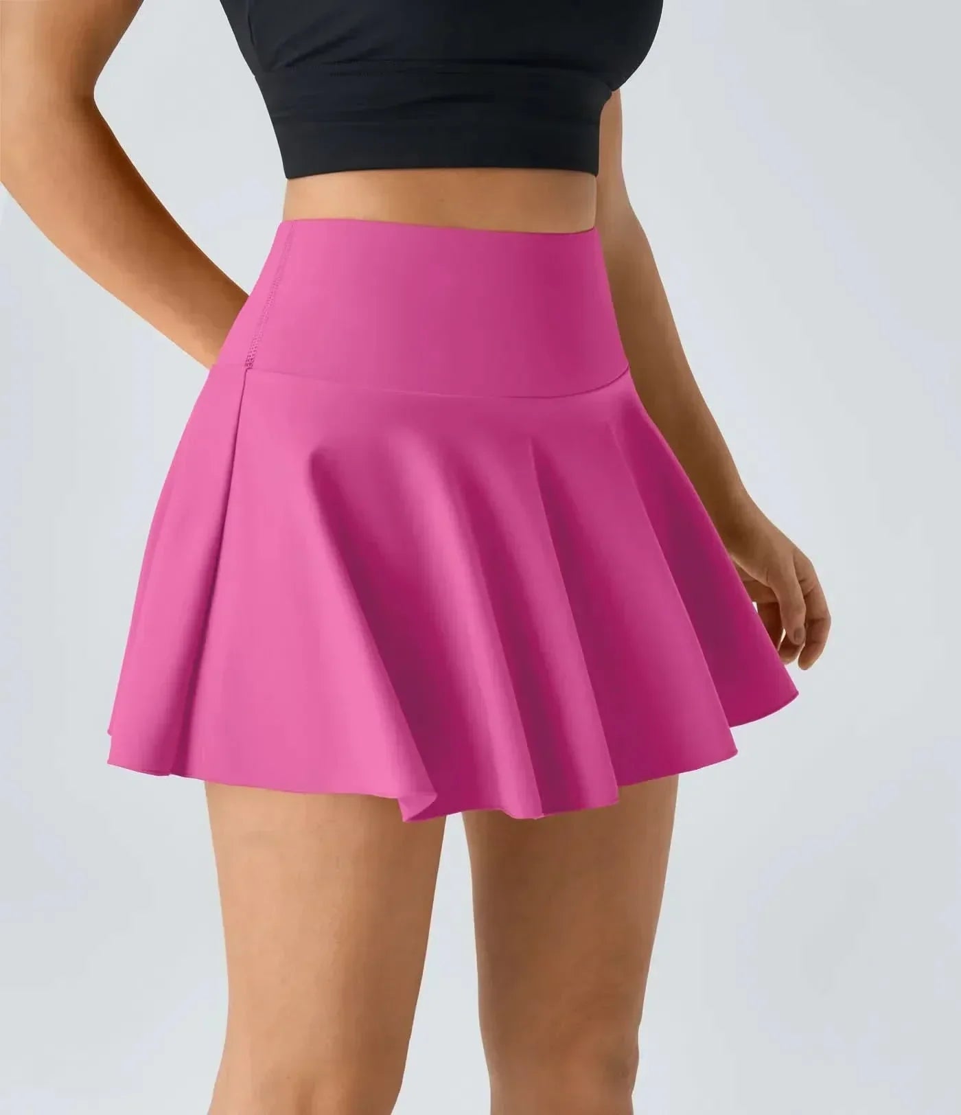 SwiftFlex Tennis Skirt — UPF50 Sun Protection, Integrated Shorts