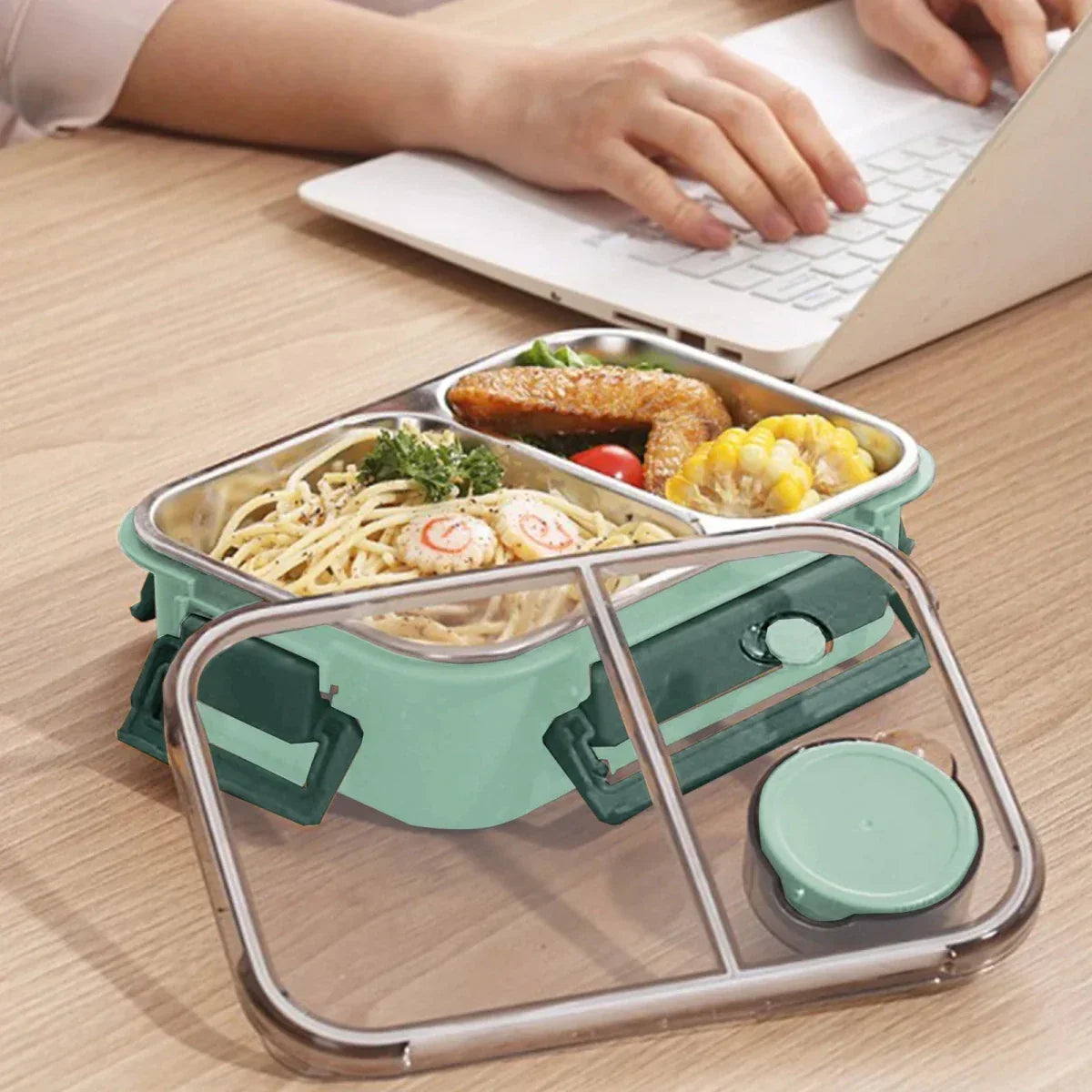 Isolierte Lebensmittel-Thermoskanne – Auslaufsichere kompakte Lunchbox