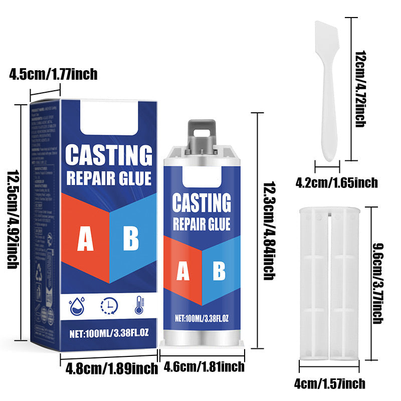 100ml Heat-Resistant Metal Glue for Tough Repairs