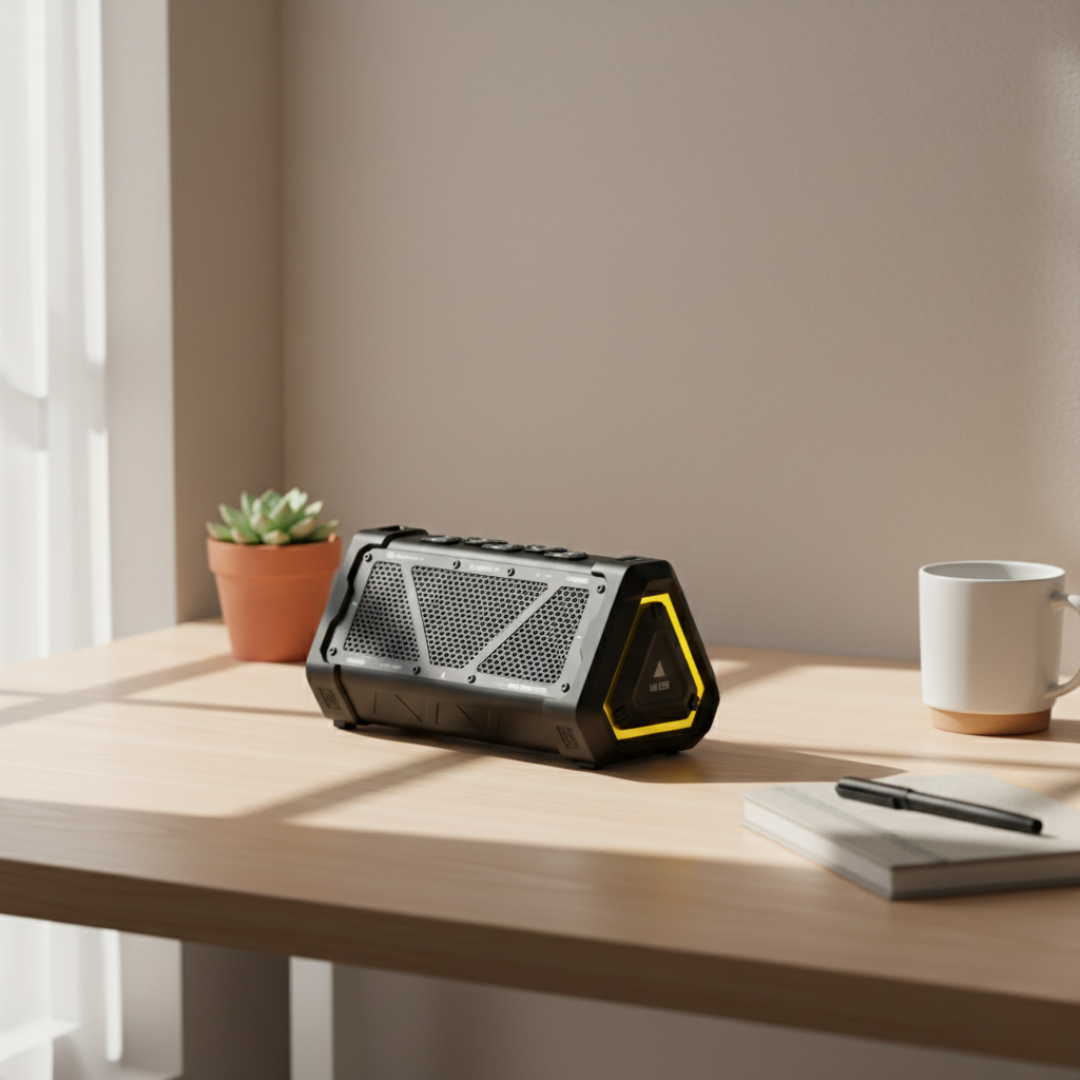 Altavoz Bluetooth RGB MLOVE P3 — Audio compacto y portátil para exteriores