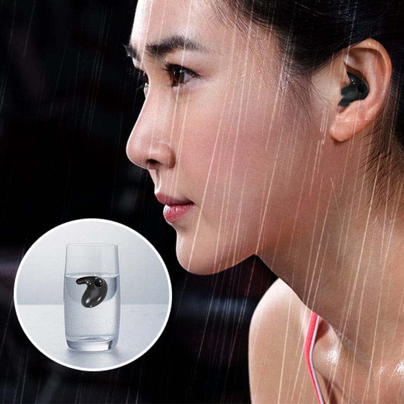 Langattomat Bluetooth 5.3 -nappikuulokkeet nukkumiseen — kompaktit, melua vaimentavat