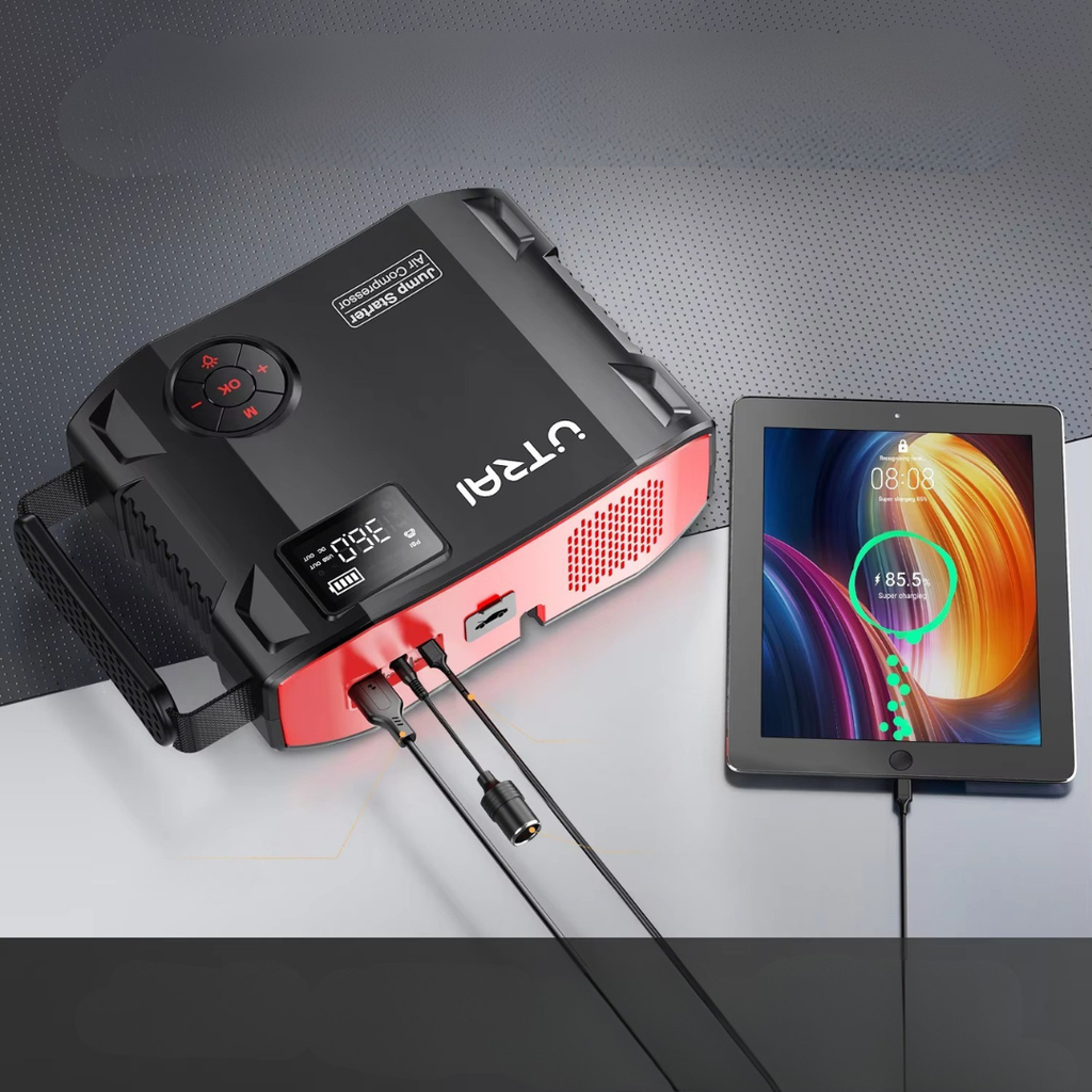 UTRAI 2000A Starthilfe und Powerbank mit Spitzenstrom