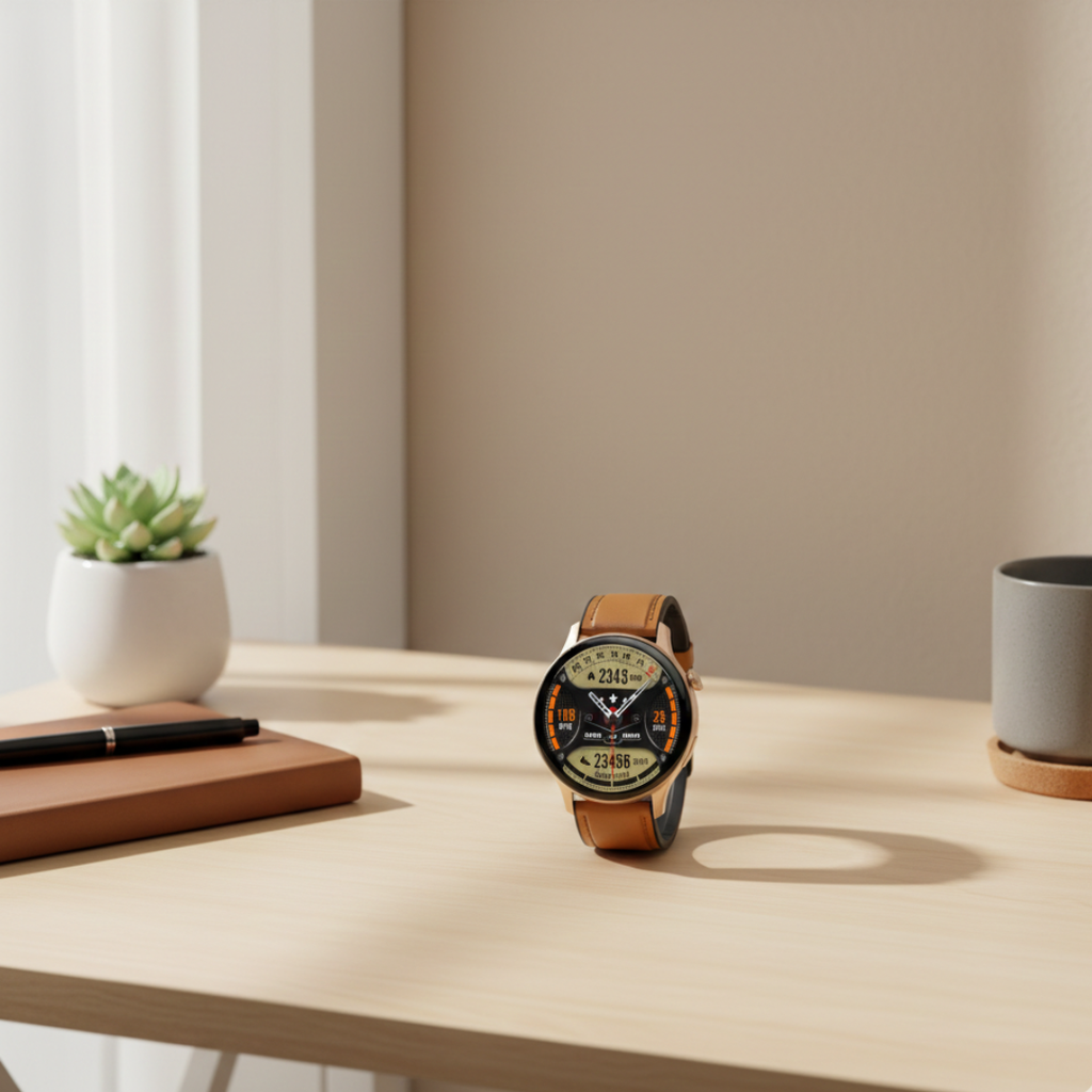 Smartwatch AMOLED impermeable para mujer, con interfaz de llamadas por Bluetooth