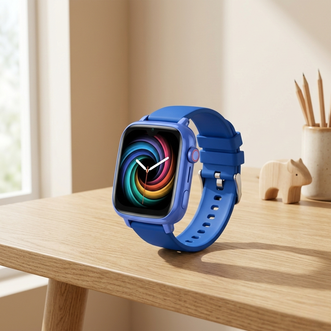 KGG 4G GPS Smartwatch para Crianças — Localização em Tempo Real, Chamadas de Vídeo Bidirecionais, Alerta SOS