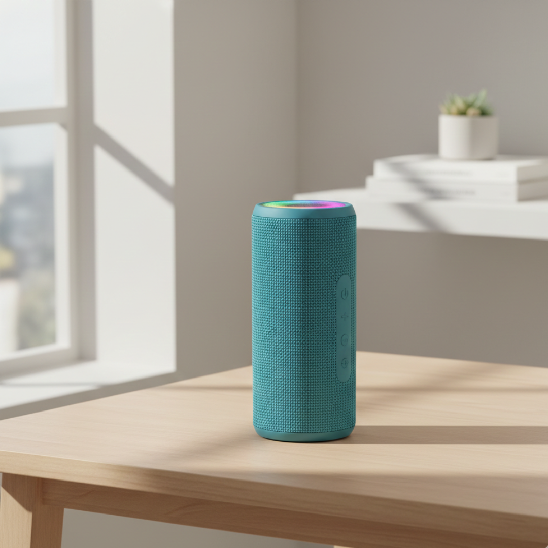 Altavoz Bluetooth portátil pequeño — Potencia de 40W, graves estéreo 3D