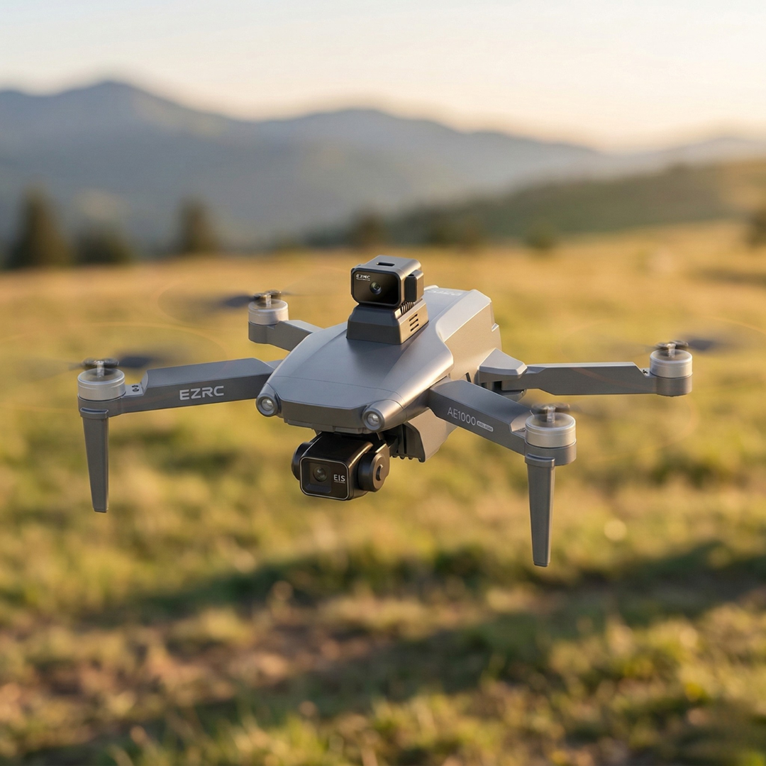 Dron GPS Pro — Cámara dual de 8K y sistema de estabilización de 3 ejes