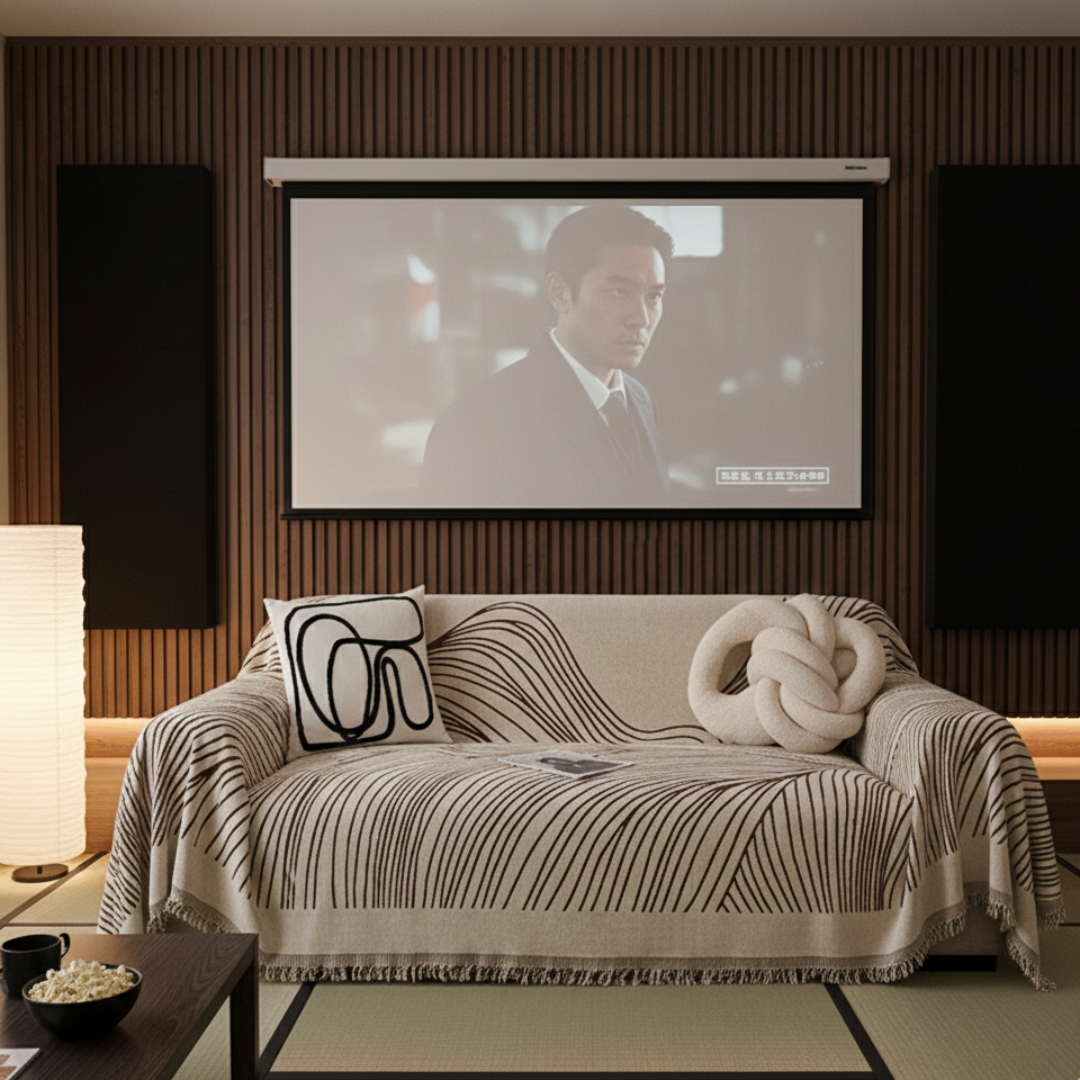 100% Polyester Reversible Jacquard Sofa Cover