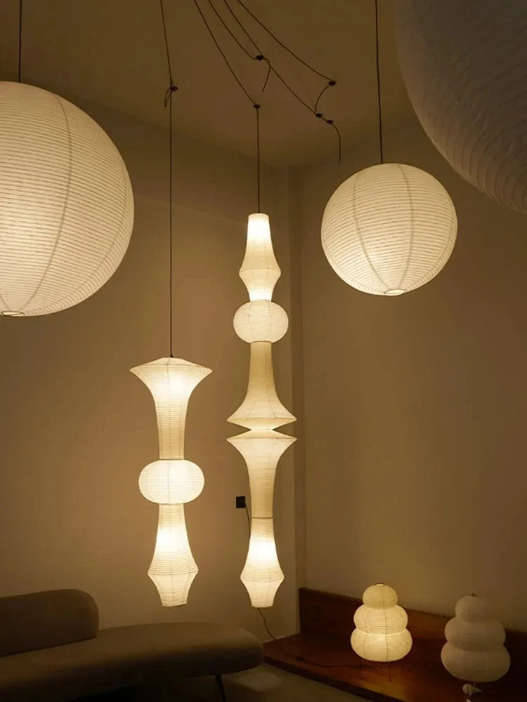 LyraCrest Sculpted Pendant Lights — Contemporary Aesthetic Design