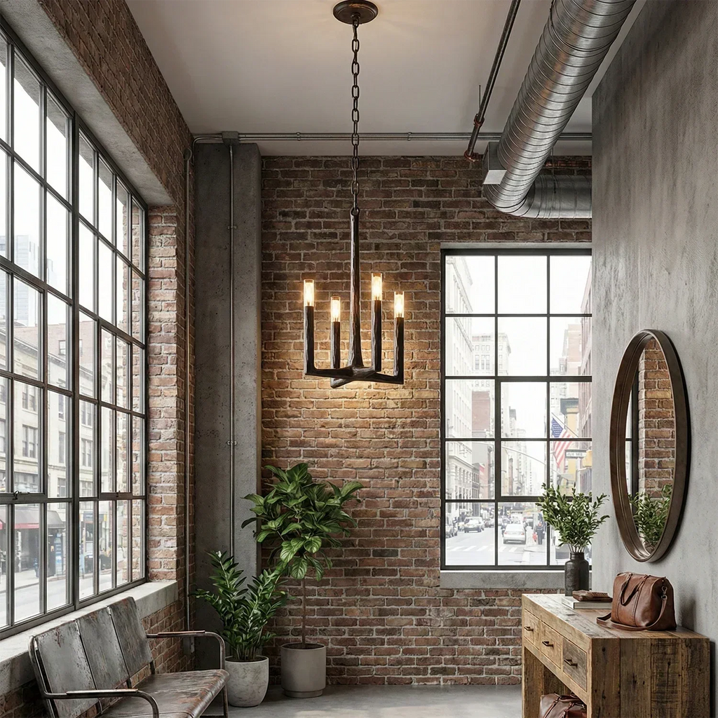 Avarit Forged Round Chandelier | wildoxy
