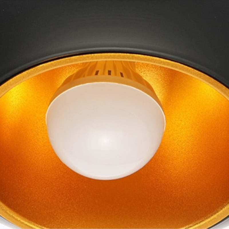 Nykyaikainen mustavalkoinen LED-riippuvalaisin — NexaLum