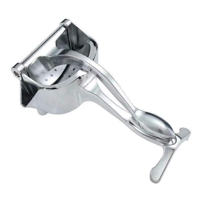 Handmatige citruspers — ergonomische grip, bediening met één hand