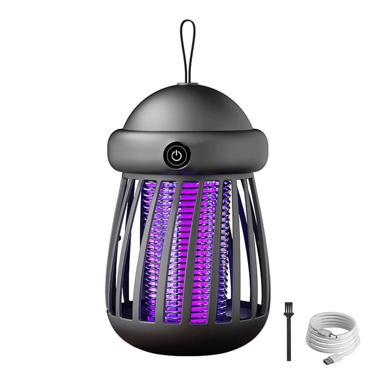NovaGuard Mosquito Killer Lamp — 395nm UV Light, 3000V Electric Shock, Rechargeable