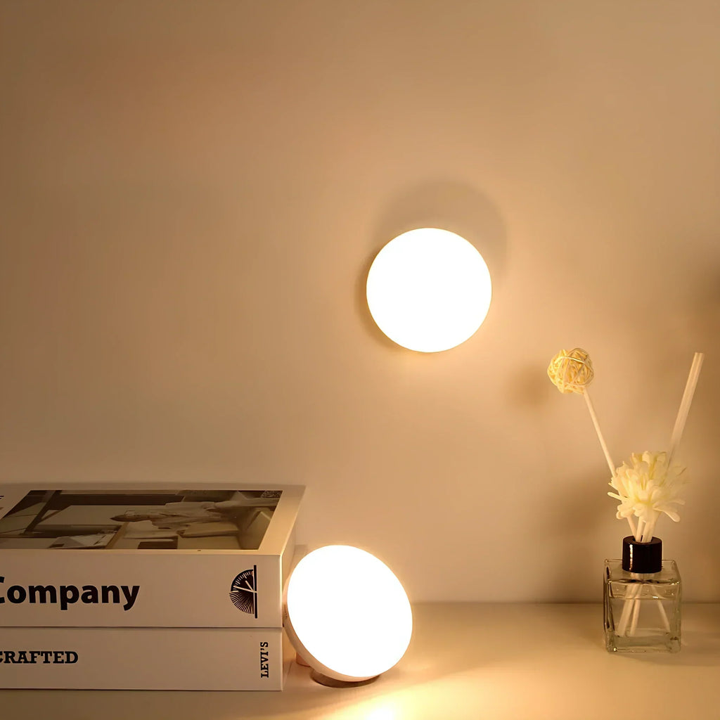 Wireless Motion Sensor Lamp — Automatic, USB Rechargeable ABS