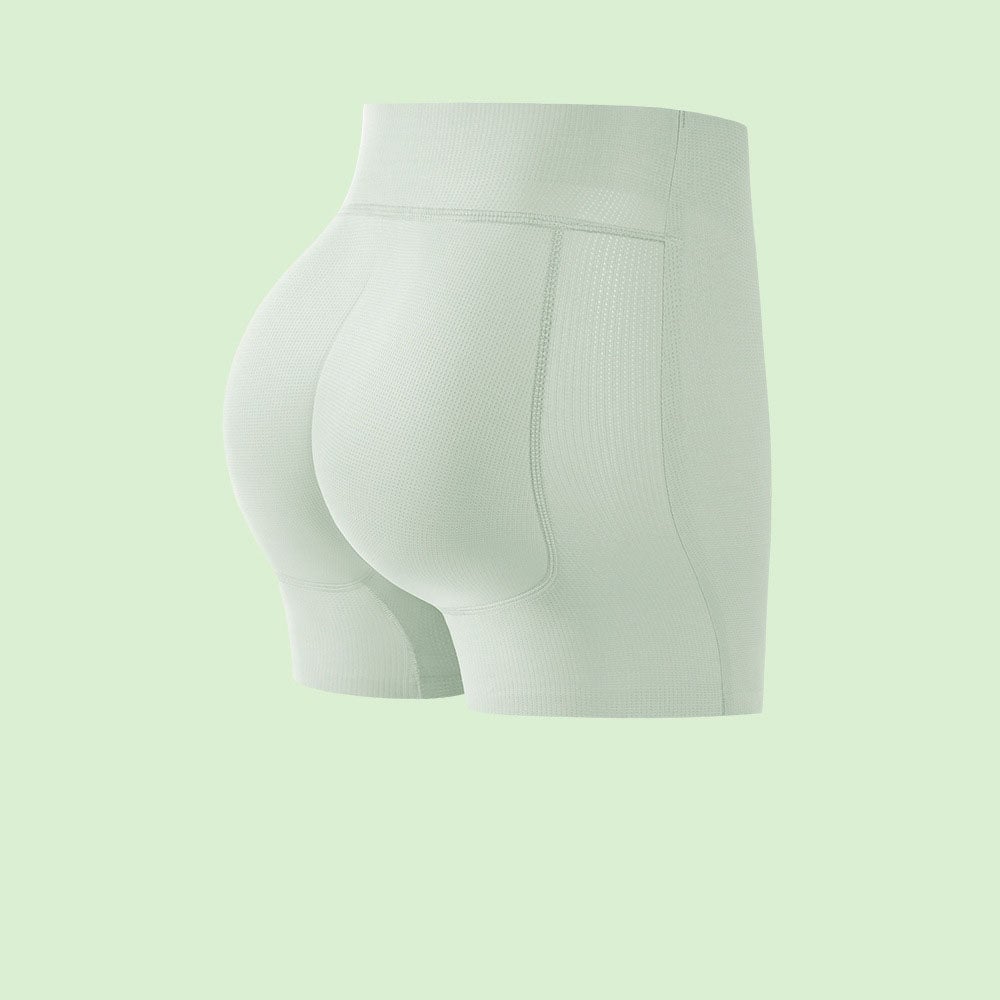 Corrigerende shapewear-short met hoge taille — push-upeffect