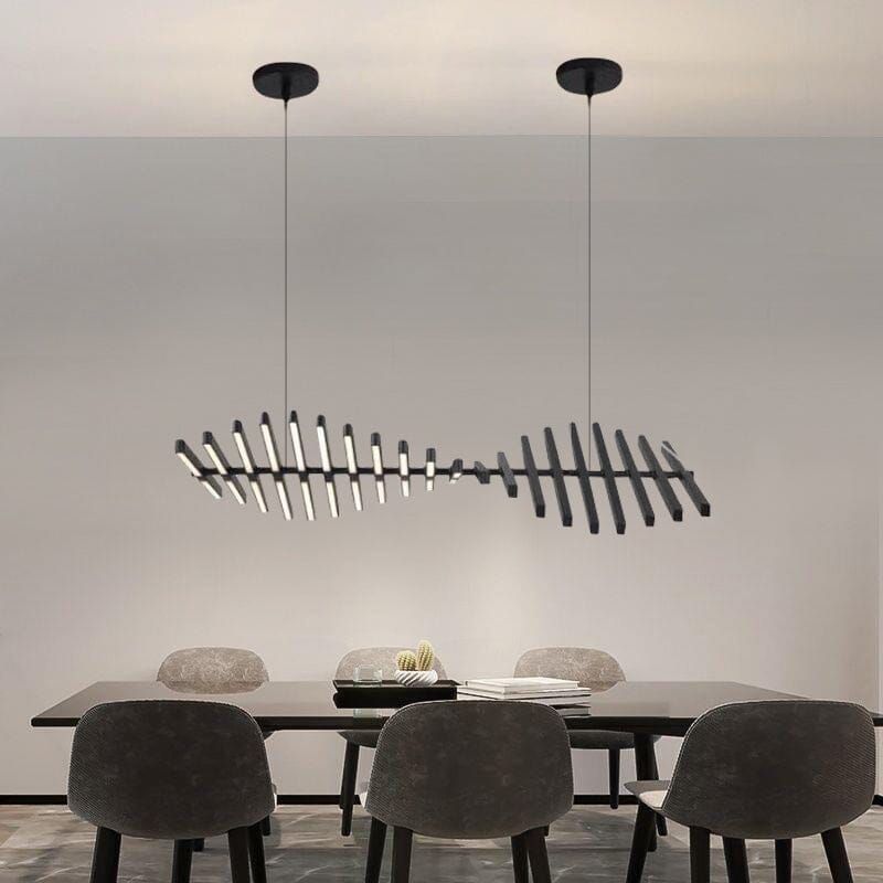 Quillbone Remote Controlled Chandelier — Independent Adjustable Bulbs