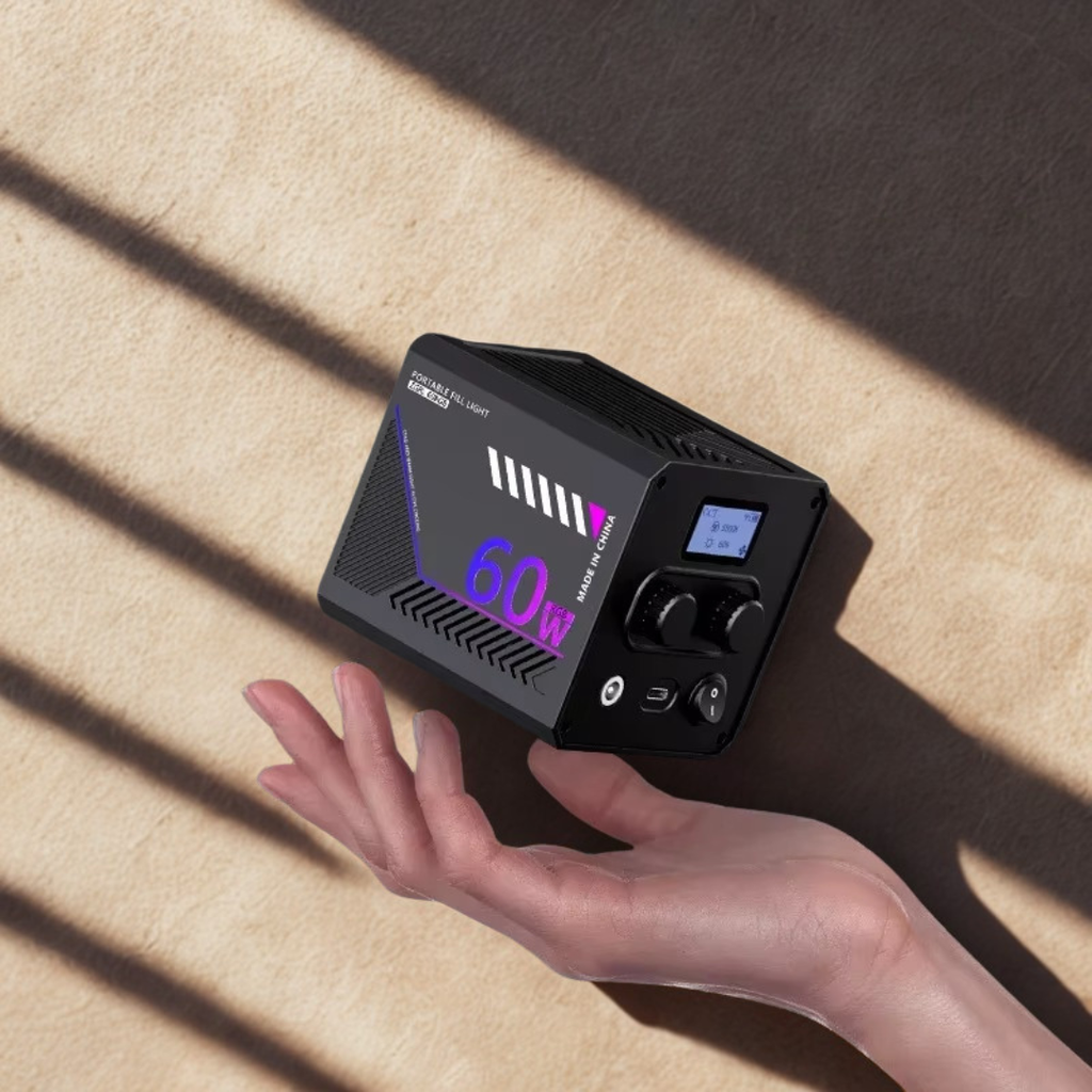 Luz RGB portátil — Batería recargable integrada de 10000mAh