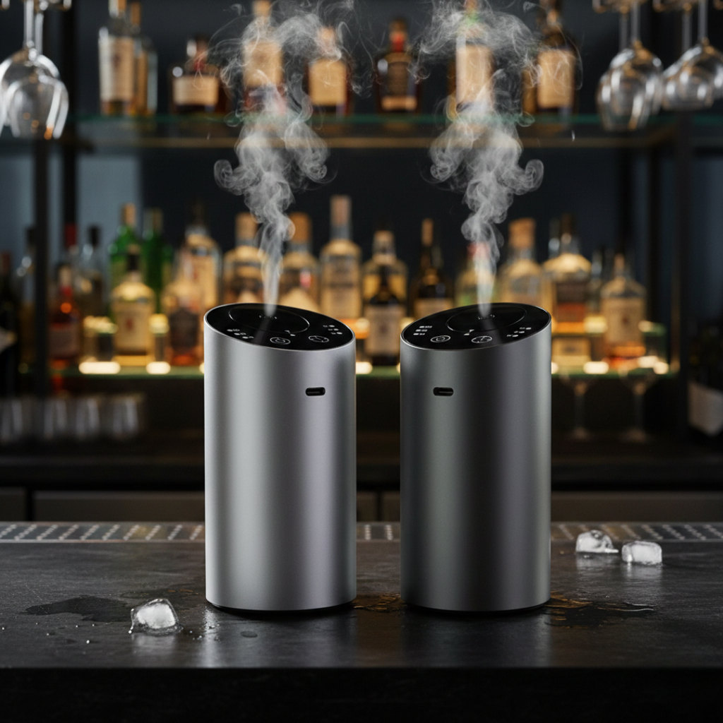 Difusor de aromas portátil inalámbrico — Batería recargable y cobertura para habitaciones pequeñas