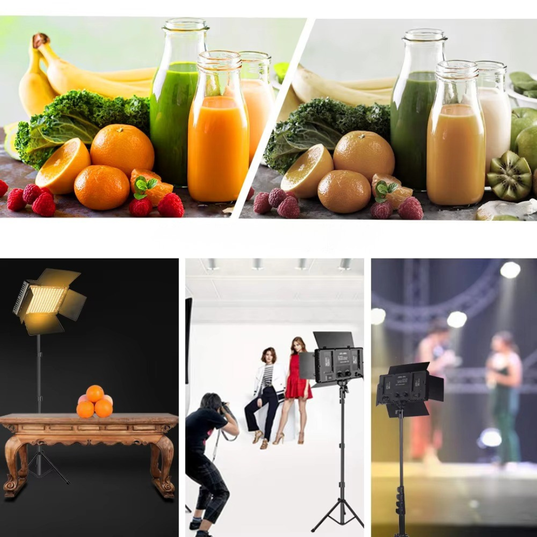 U800 LED-Fotostudiolicht — Dimmbarer Ausgang mit 40 W oder 50 W