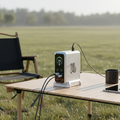 Chargeur GaN 240W — Design compact, éclairage d’ambiance intégré