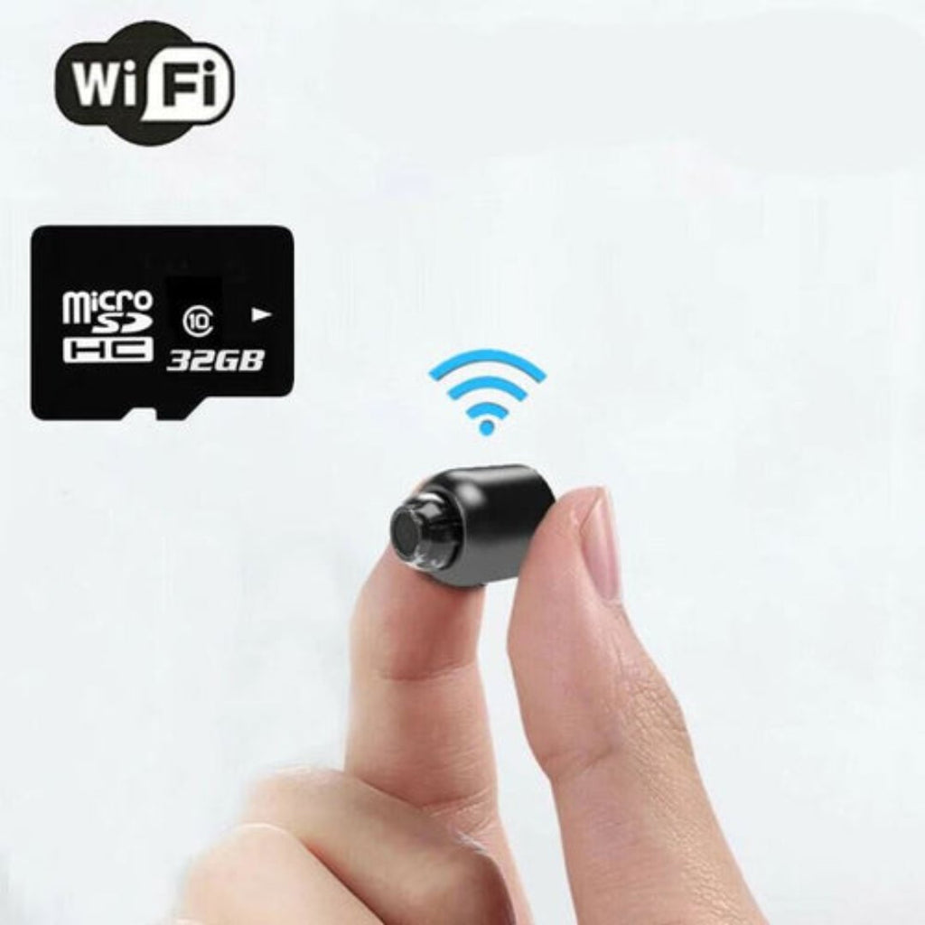 Cameră compactă de supraveghere - Audio, vedere nocturnă, WiFi și hotspot