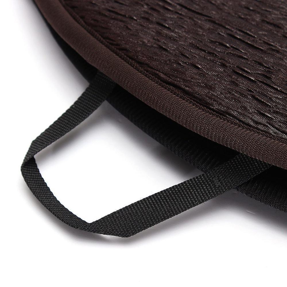 360°-Memory-Foam-Kissen, rutschfest - Schwarz/Beige/Kaffee/Rot