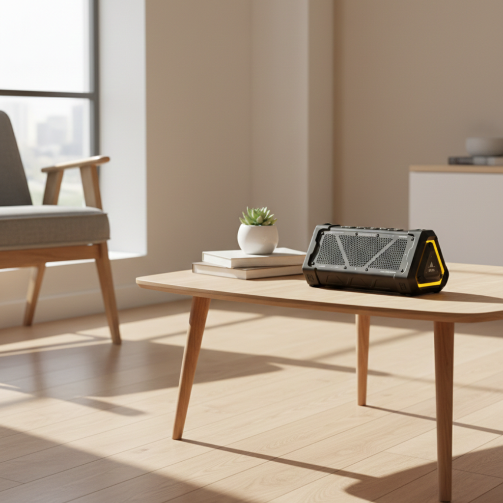 Altavoz Bluetooth RGB MLOVE P3 — Audio compacto y portátil para exteriores