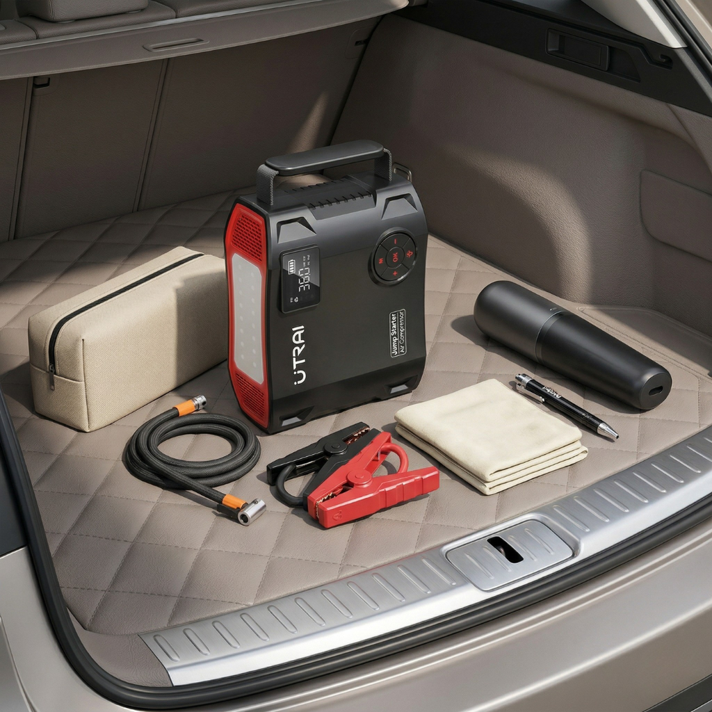 UTRAI 2000A Starthilfe und Powerbank mit Spitzenstrom