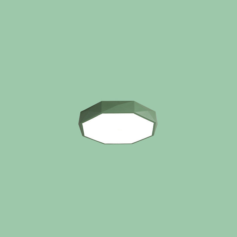 Abstrakt skandinavisk LED-plafond — varmvitt ljus