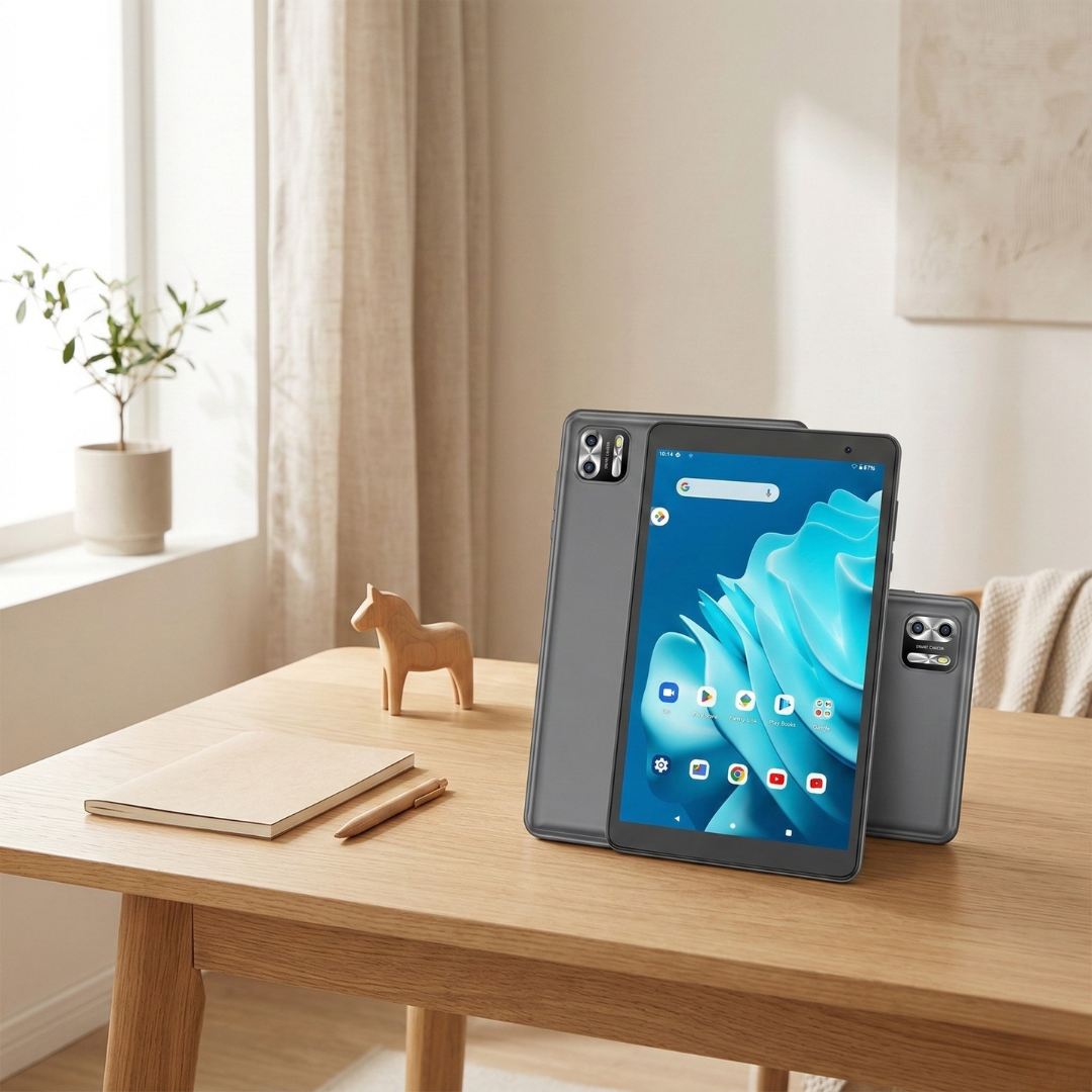 Tablet Android Pritom da 8 pollici - 8GB di RAM, 64GB di memoria, espandibile fino a 1TB