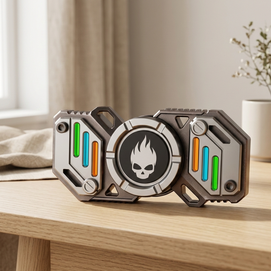 Star-Soldier-Fidget-Spinner — Leuchtende Lichter, sanftes geräuschloses Drehen