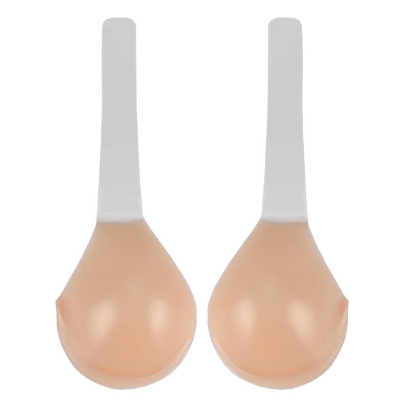 Unsichtbarer Silikon-BH — kabellos, selbsthaftend, verstellbarer Push-up